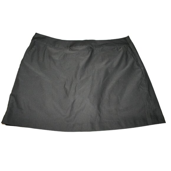 Nike Golf Dri-Fit Skort Womens Size 16 Black Tennis Pickleball Versatile Comfy - Picture 1 of 8